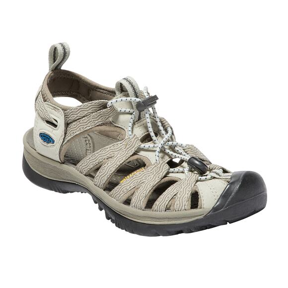 KEEN US 9.5 Womens Gray Whisper Closed Toe Outdoor Sport Trail Hiking Sandals - Picture 1 of 13
